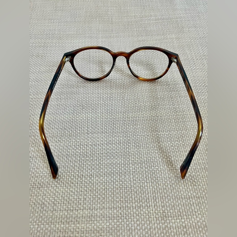 Warby Parker Round Tortoiseshell Optical Frames in Sugar Maple - Picture 6 of 9